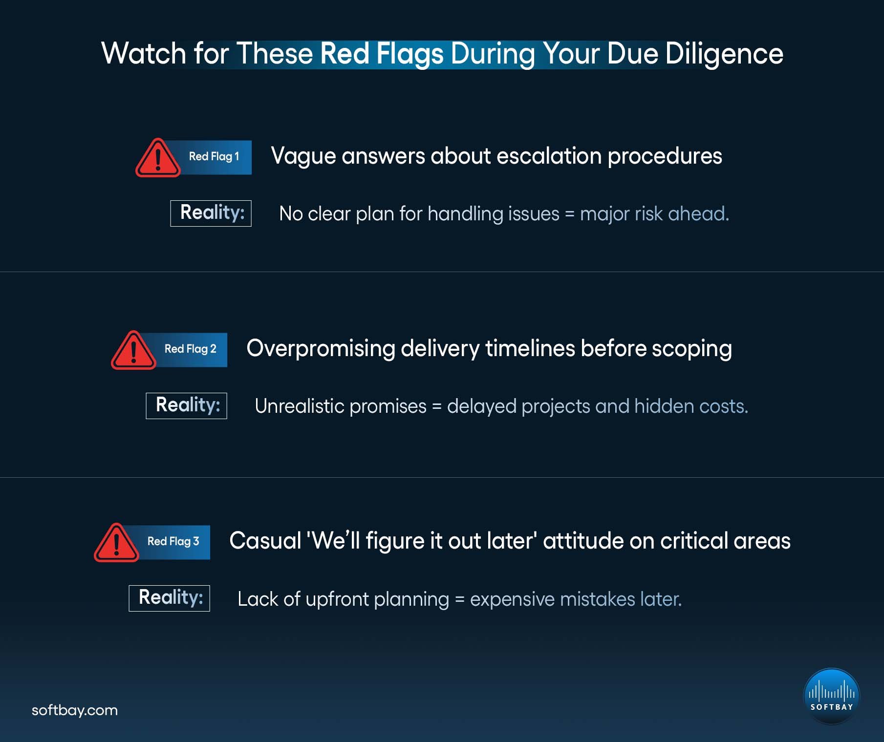 Watch for These Red Flags During Your Due Diligence